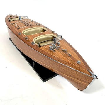 Tentoonstelling modelboot - Klassieke Motor Launch /, Nieuw