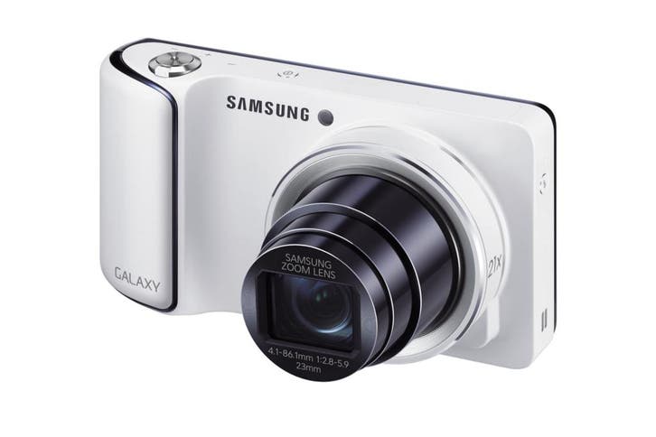 Samsung Galaxy EK-GC110 Digitale Compact Camera - Wit, Audio, Tv en Foto, Fotocamera's Digitaal, Zo goed als nieuw, Verzenden