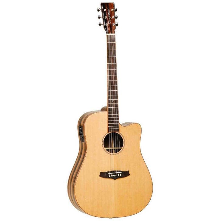 Tanglewood Exotic Java JD CE Dreadnought Cutaway, Muziek en Instrumenten, Snaarinstrumenten | Gitaren | Akoestisch, Nieuw, Ophalen of Verzenden