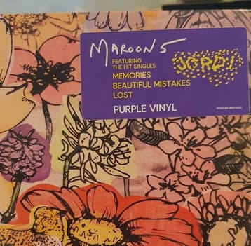 Maroon 5 – Jordi 602438661602 (2-12-Vinyl-LP-Paars), Ophalen of Verzenden, Nieuw in verpakking