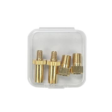 Benson Fiets nippelset - ventielen - messing - 4-delig -..., Ophalen of Verzenden, Nieuw, Band