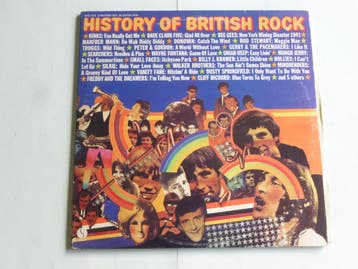 History of british rock - 28 Super Hits (2 LP) sas3702, Cd's en Dvd's, Ophalen of Verzenden, Zo goed als nieuw