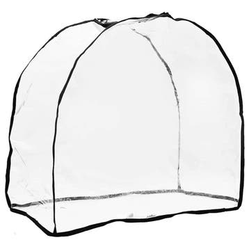 vidaXL Huisdier buggyhoes met opslag Doorzichtig 66 x 35 x, Verzenden, Nieuw
