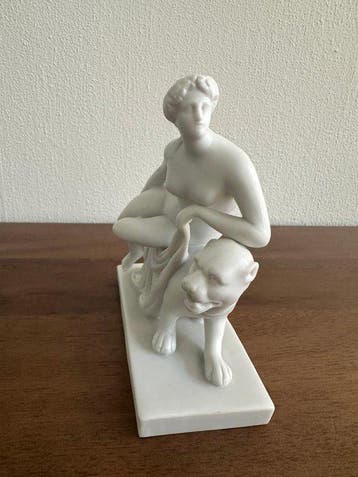porzellanfabrik Passau - sculptuur, Antiek Passau