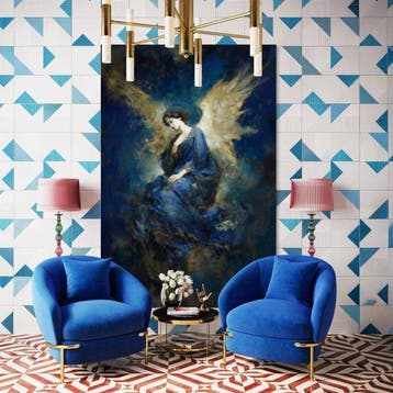 La Mama - Azure Angel XXL - Œuvre unique 1/1, Antiek en Kunst