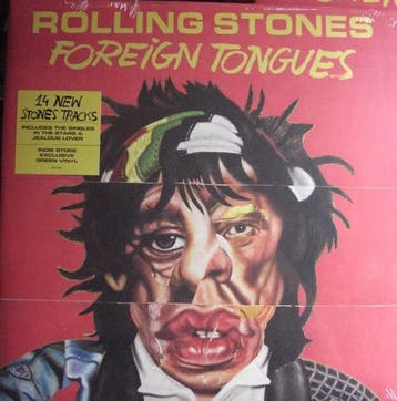 ROLLING STONES - FOREIGN TONGUES -COLOURED- (Vinyl LP), Nieuw in verpakking