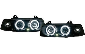 Koplampen BMW E36 Limousine/Touring Angel Eyes Ice CCFL, Auto-onderdelen, Ophalen of Verzenden, Nieuw