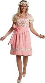 2dekans | Dressforfun Mini-Dirndl Herrenchiemsee model 2 L -, Ophalen of Verzenden, Zo goed als nieuw