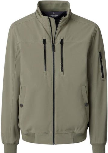 CASAMODA Jas Softshell Groen maat 3XL Heren, Kleding | Heren, Jassen | Winter, CASAMODA, Verzenden, Nieuw, Overige maten