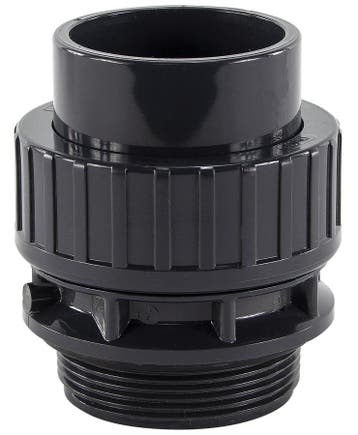 PVC 3/3 koppeling 50mm lijmverbinding x buitendraad 2, Verzenden, Nieuw