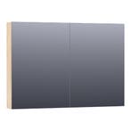 Brauer Impress Spiegelkast 100 cm - zonder Verlichting - Met, Huis en Inrichting, Badkamer | Badkamermeubels, Ophalen of Verzenden