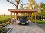 Carport Overkapping met Plat Dak - 500 x 400cm - Bouwpakket, Nieuw