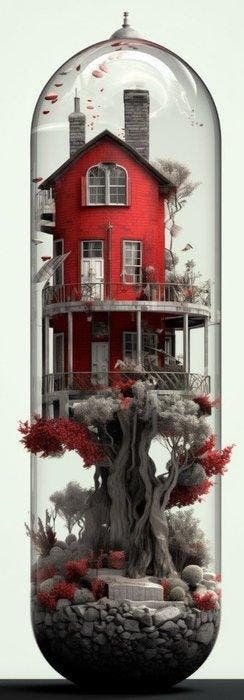 I_KONIQ - CITY IN A BOTTLE #2 xxl 40 x 120