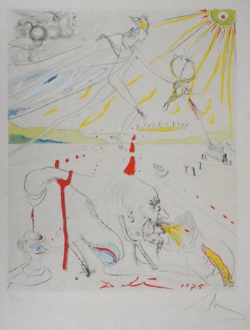 Salvador Dali (1904-1989) - Lalchimiste