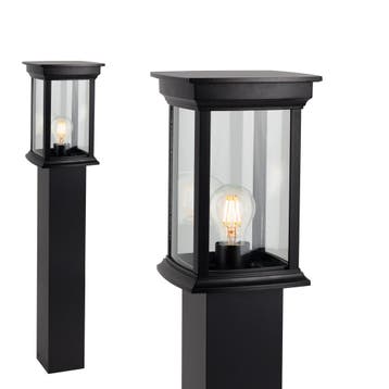 Buitenlamp Staand Zwart Carlton Terras Tuinverlichting, Verzenden, Nieuw