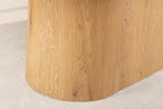 Ovale eettafel UNIQUE 200 cm wit natuurlijk keramiek eiken, Ophalen of Verzenden, Nieuw