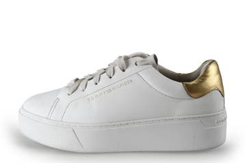 Tommy Hilfiger Sneakers in maat 36 Wit, Verzenden, Wit, Sneakers of Gympen, Gedragen