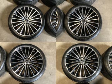 Mercedes C klasse W206 AMG Multispaaks 19 inch velgen, 19 inch, Gebruikt, Banden en Velgen, Ophalen of Verzenden