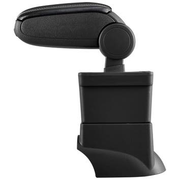 Armsteun Fiat 500 2007-2017 kunstleer zwart met wit stiksel, Verzenden, Nieuw