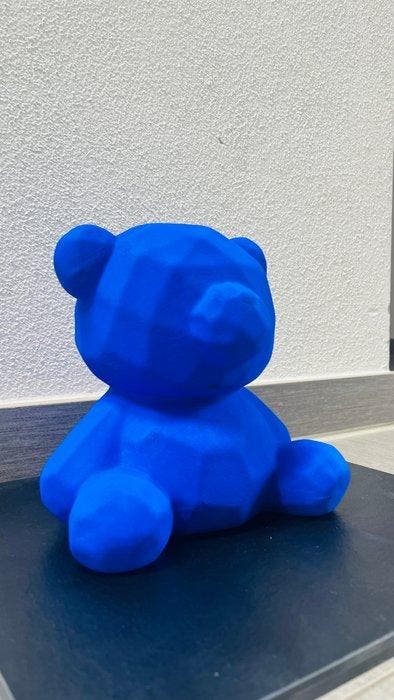 D - Uli - Blue bear, Antiek en Kunst, Kunst | Designobjecten