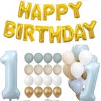 1e verjaardag set met spijkerbroek, bretels en romper, Verzenden, Nieuw, Sweet-One, Setje