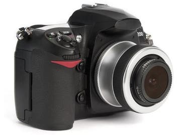 Lensbaby Scout - Fisheye - Handmatige Focus - Zwart, Verzenden, Nieuw