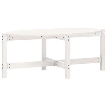Witte Salontafel Klassiek | 33% Korting | Nu!, Huis en Inrichting, 100 tot 150 cm, Rustiek, Zo goed als nieuw, Grenenhout