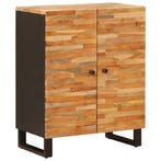 vidaXL Opslag Dressoir Bruin 60 x 33 x 75 cm Massief Mango, Verzenden, Nieuw