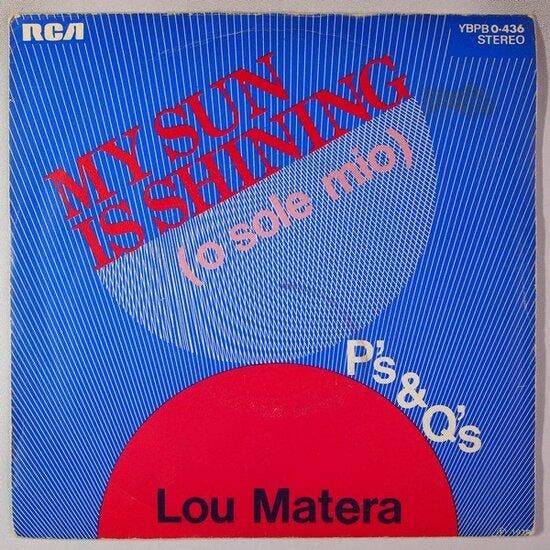 Lou Matera - My sun is shining (o sole mio) - Single, Cd's en Dvd's, Vinyl Singles, Verzenden
