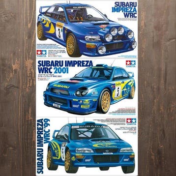Tamiya - Speelgoedauto 1/24 SCALE SUBARU IMPREZA Model Kit, Nieuw