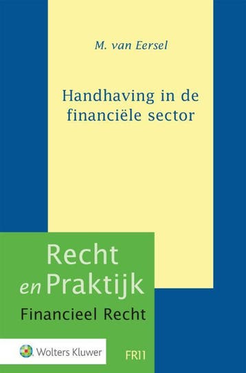 Handhaving In De Financiële Sector |  | Nieuw, Ophalen of Verzenden, Nieuw