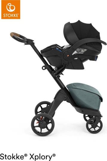 2dekans | Stokke® Xplory® X kinderwagen Cool Teal, Kinderen en Baby's, Ophalen of Verzenden, Zo goed als nieuw