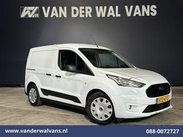 Ford Transit Connect | 1.5 EcoBlue L1H1 Euro6 Airco |, Auto's, Bestelauto's, Gebruikt, Euro 6, Wit, Dealer onderhouden