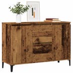 vidaXL Dressoir 102x35x70 cm bewerkt hout oud houtkleurig, 100 tot 150 cm, Verzenden, Nieuw, Overige houtsoorten