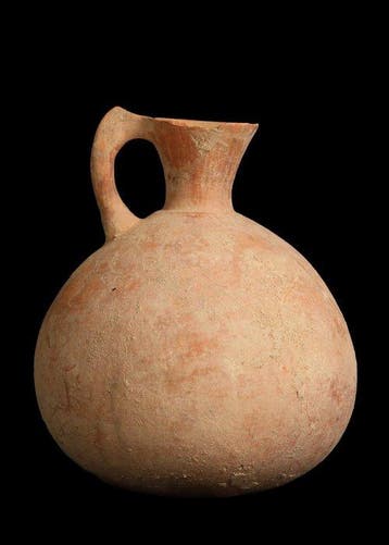 Amlash Terracotta Bolvormige Kruik (Zonder minimumprijs)