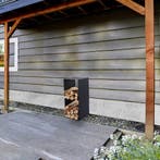 Houtopslag | Brandhoutrek | Houtrek | 40x28x80cm | Staal, Verzenden