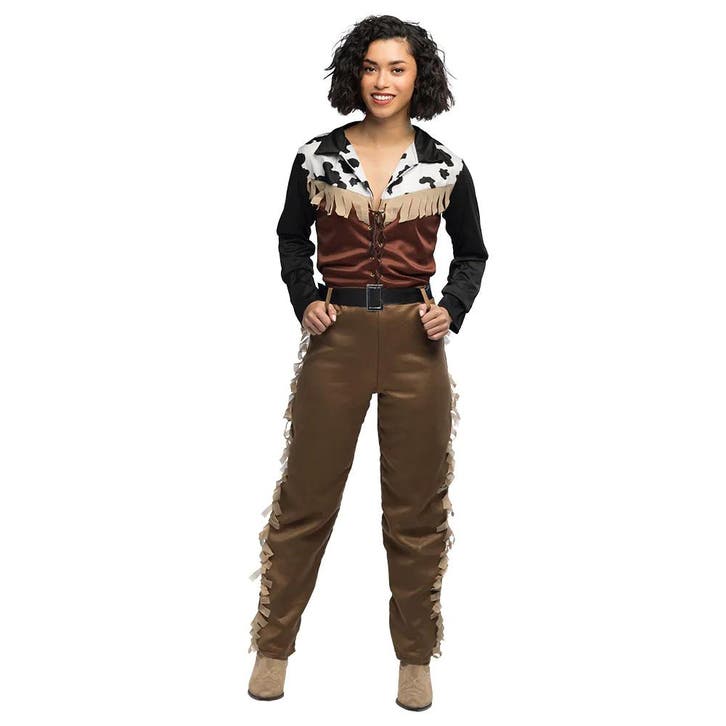 Cowgirl Kostuum Vrouw Belle, Kleding | Dames, Carnavalskleding en Feestkleding, Nieuw, Ophalen of Verzenden