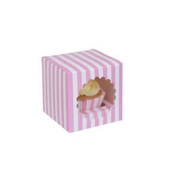 HoM Cupcake Doosje 1 Circus (incl. tray met venster) 3st., Verzenden, Nieuw