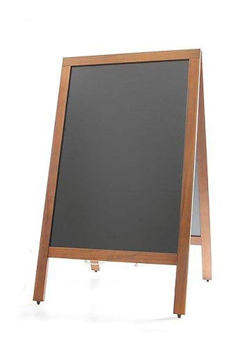 Krijtstoepbord, Hendi, 700x600x(h)1200mm, Ophalen of Verzenden