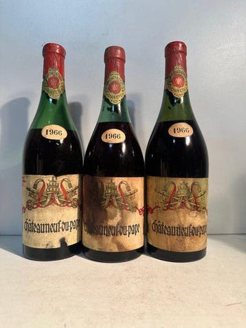 1966 Chateauneuf-du-Pape (from a Belgian,Brussel) bottler -, Nieuw