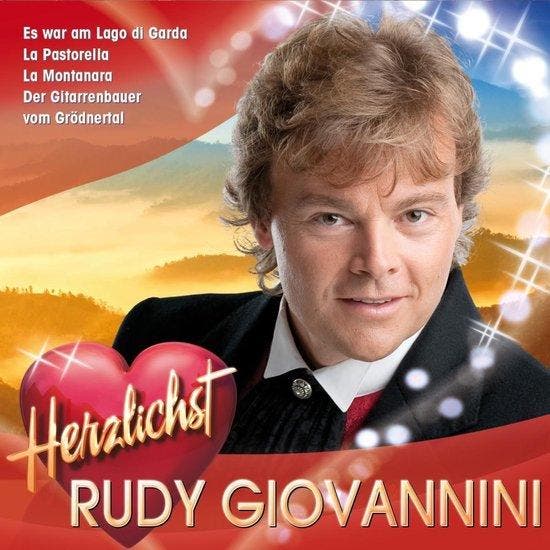- Rudy Giovannini – Herzlichst (CD), Cd's en Dvd's, Cd's | Wereldmuziek, Ophalen of Verzenden
