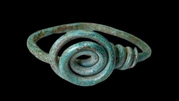 Keltisch Brons Ring - Keltische spiraalring (Zonder