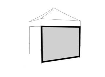 Easy Up vouwtent zijwand met panorama raam polyester , ki..., Verzenden, Nieuw