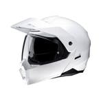 HJC C80 Wit Adventure Helm, Nieuw met kaartje, Systeemhelm, HJC, Heren