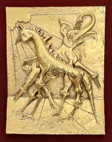 Salvador Dali (1904-1989) - Reliëf, Nascita degli animali -