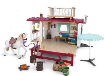 schleich HORSE CLUB - Woonwagen voor geheime, Verzenden, Nieuw
