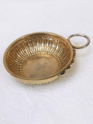 Wijnproefschaaltje - .950 zilver - tester, Antiek en Kunst