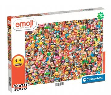 Clementoni Puzzel Emoji Impossible 1000 Stukjes, Verzenden, Nieuw