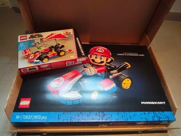 Lego Set - Super Mario - Mario & Standard Kart; Standard, Nieuw