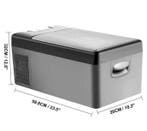 Autokoelkast 15L Compressor Koelbox 12/24V Camping Reizen, Verzenden, Nieuw